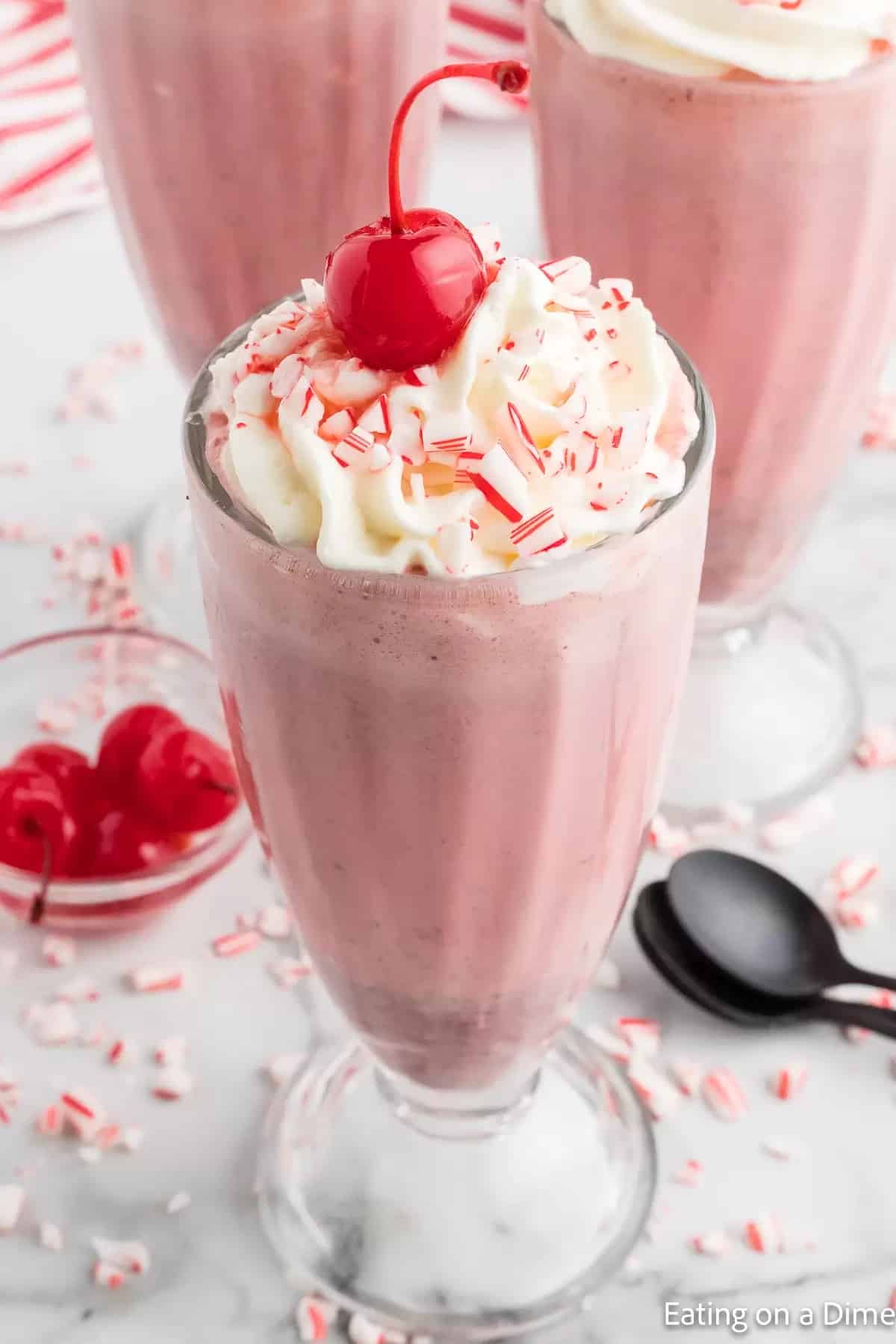 chick-fil-a peppermint milkshake recipe