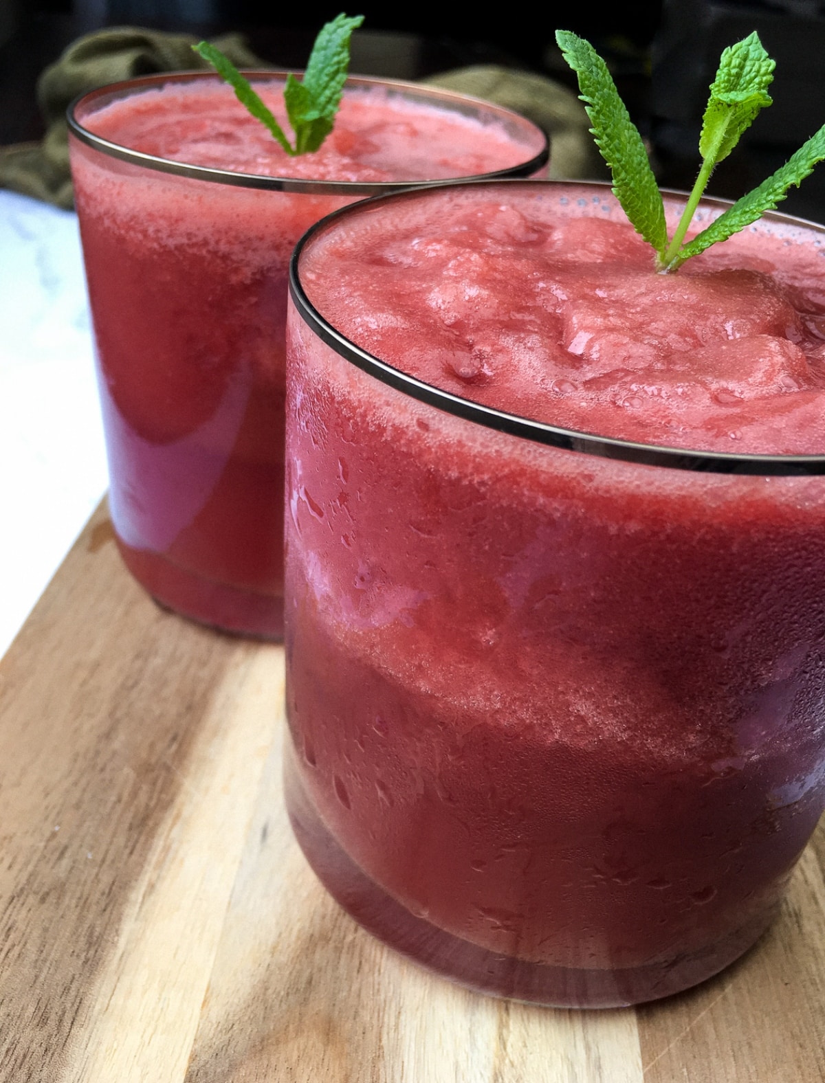 frozen watermelon slushy pink drink recipe