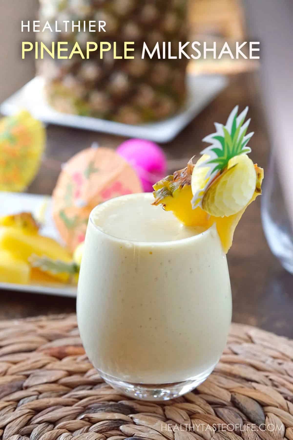 pineapple milkshake recipe