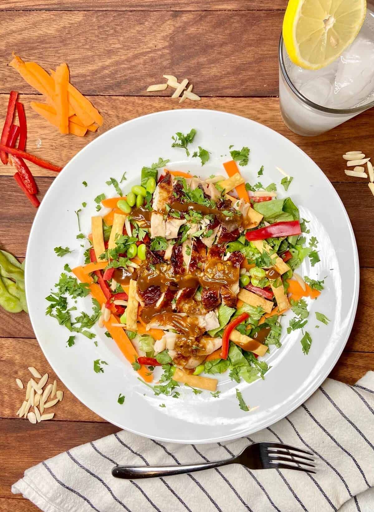 panera spicy thai salad copycat recipe