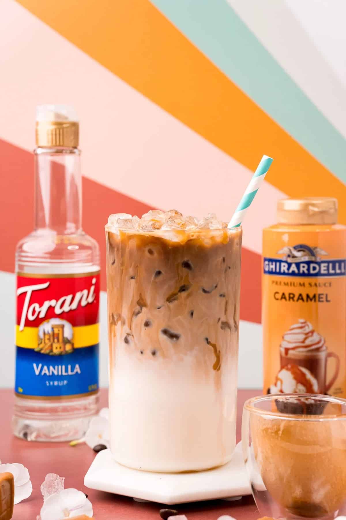 iced caramel macchiato copycat starbucks cold drink recipe