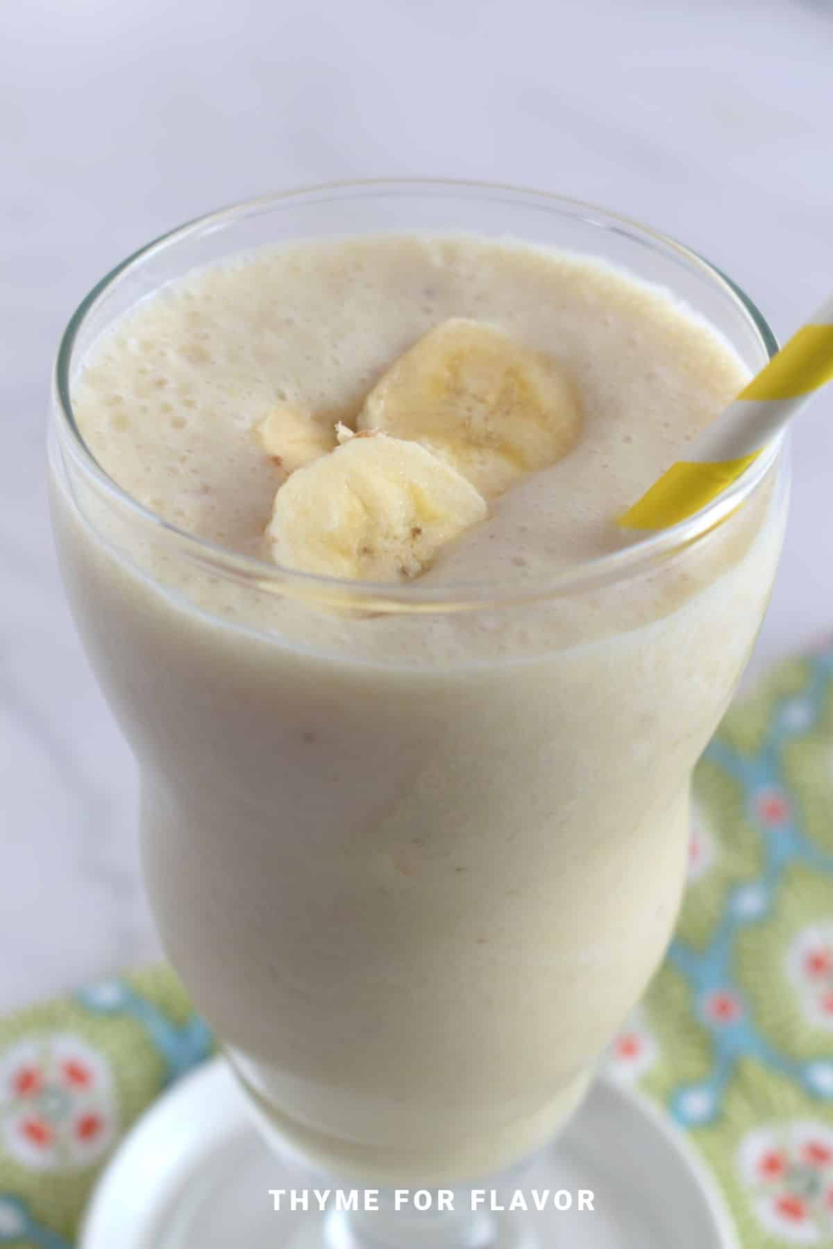 banana milkshake recipe