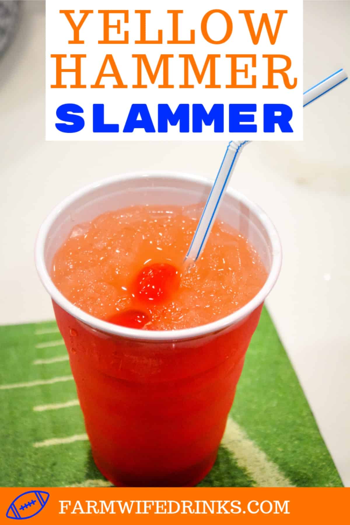 Yellow Hammer Slammer Drink fruit rum drinks