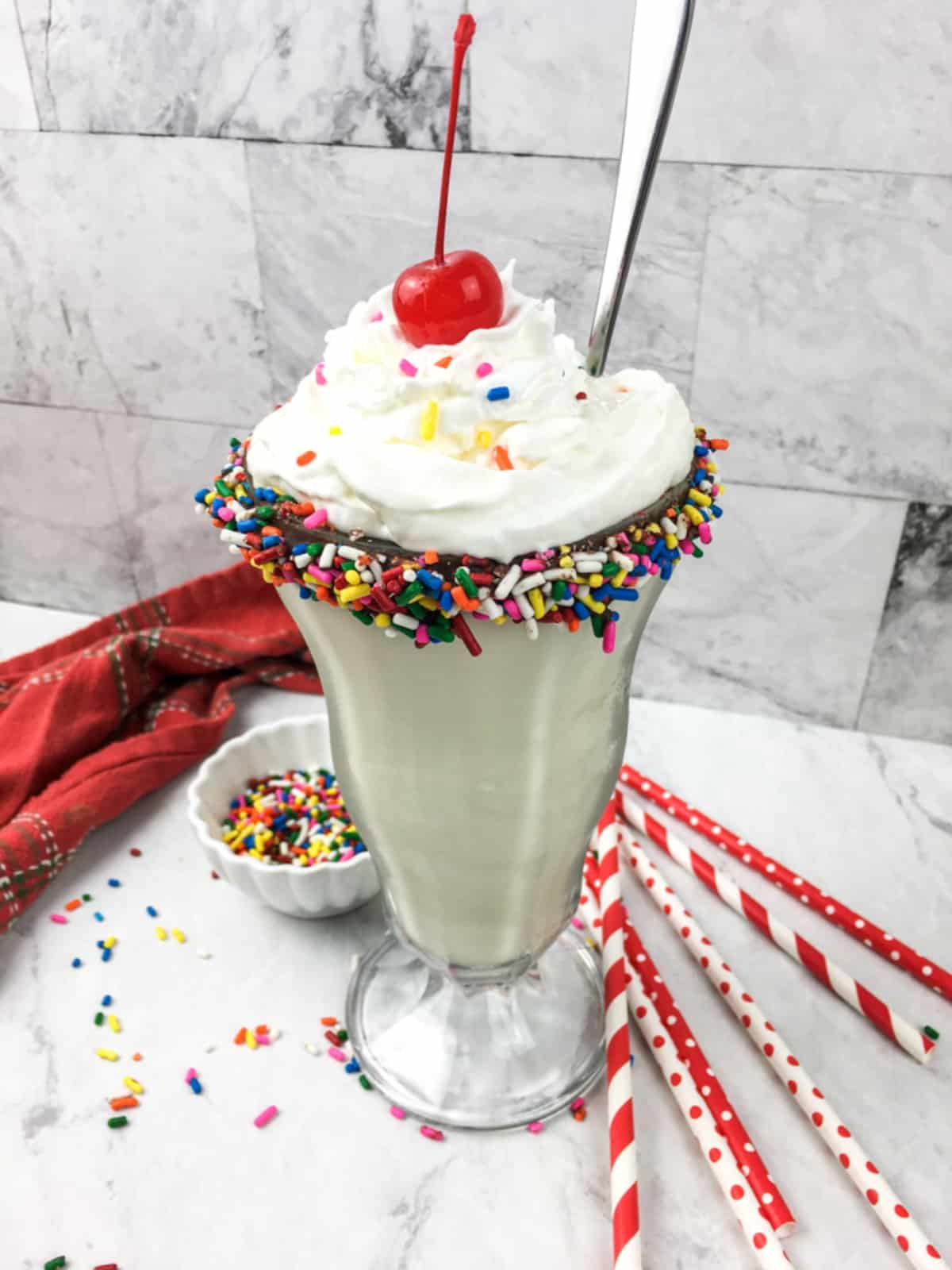 vanilla milkshake recipe