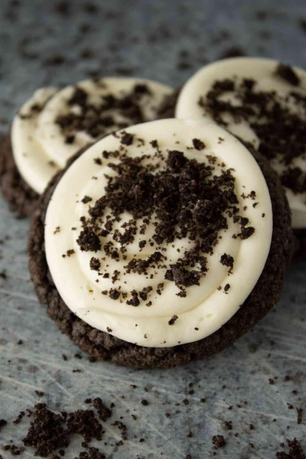 than these copycat crumbl oreo cookies soft chewy and full of oreo ...