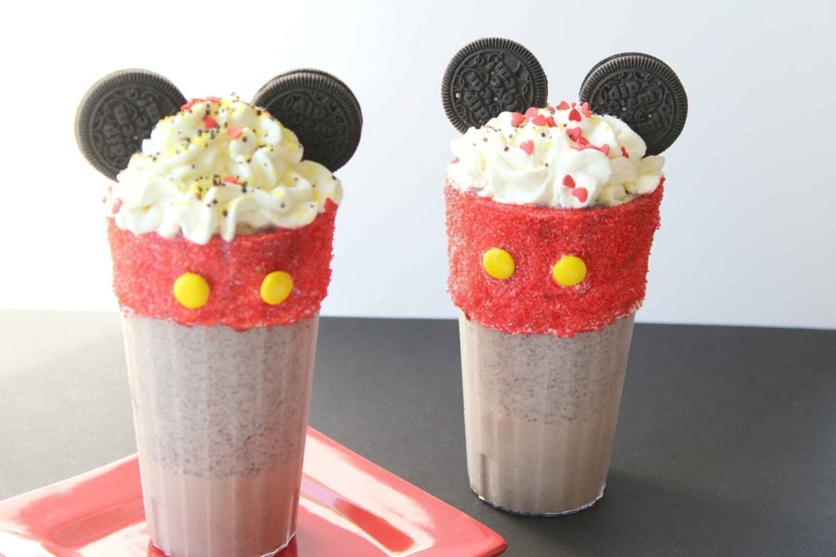 cookies and cream mickey mouse milkshake recipe