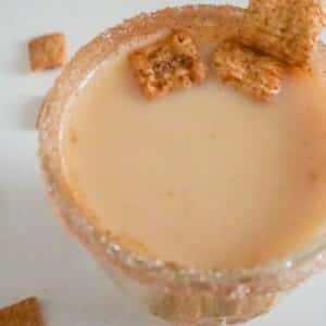 closeup of Cinnamon Toast Crunch Shot