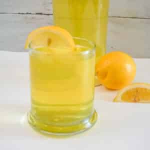 glass of lemoncello
