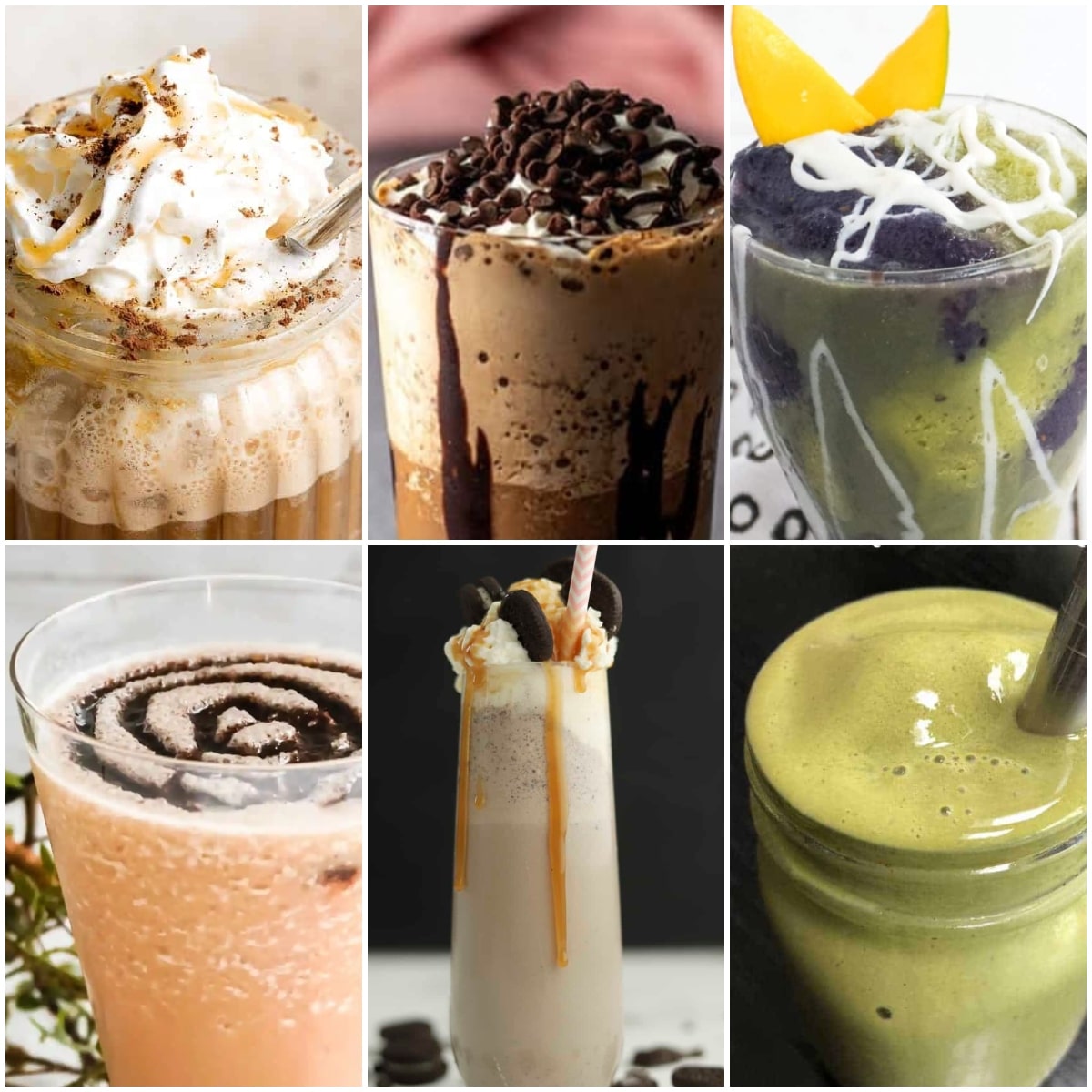 copycat frappuccinos inspired by starbucks
