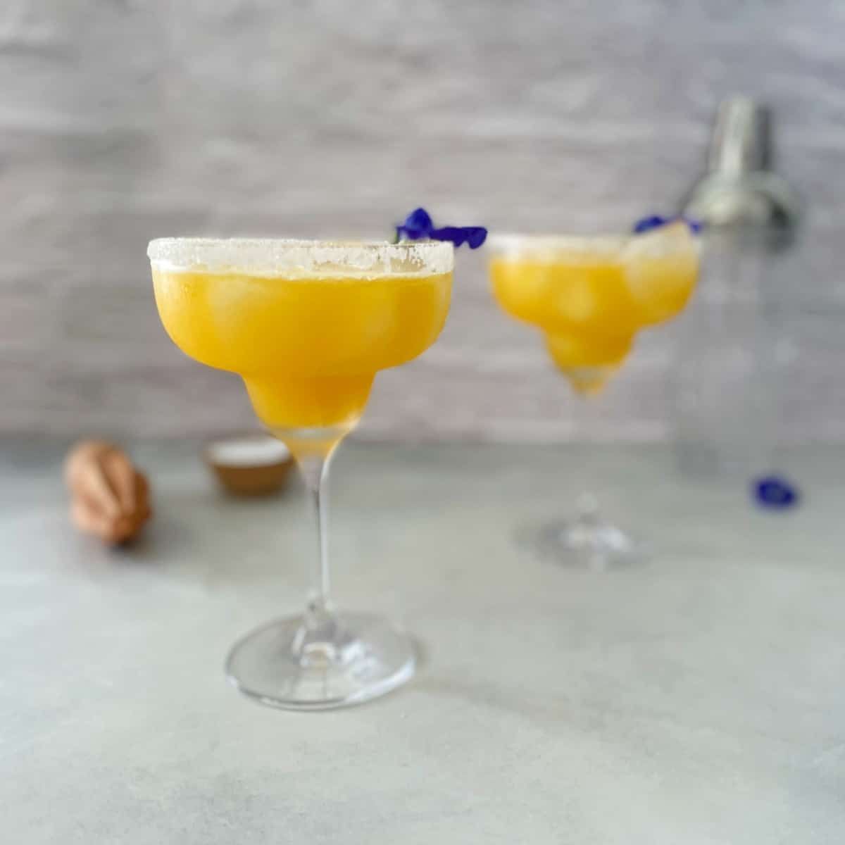 Passionfruit Margarita | Tropical | On the Rocks | EmilyFabulous