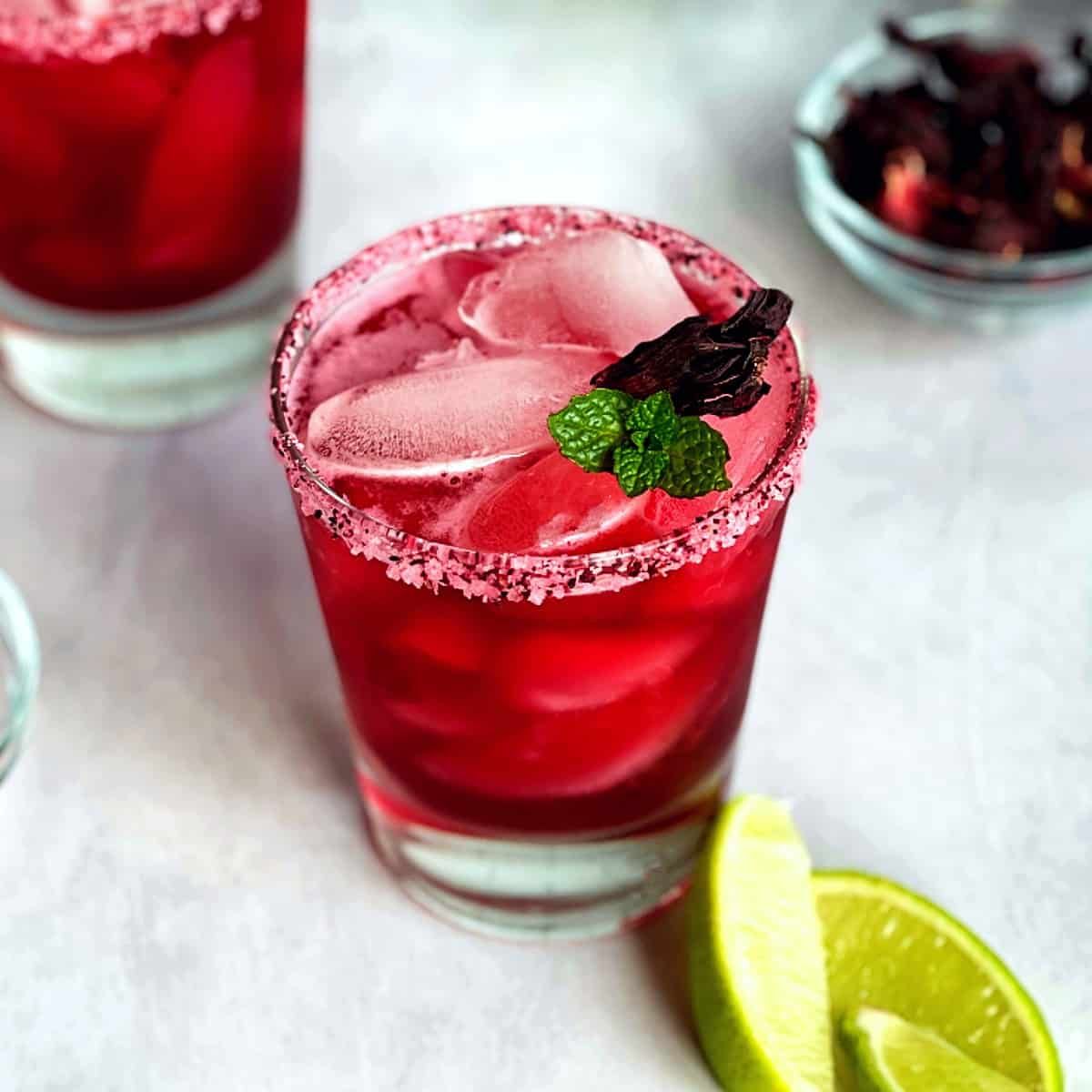 Hibiscus Margaritas | EmilyFabulous