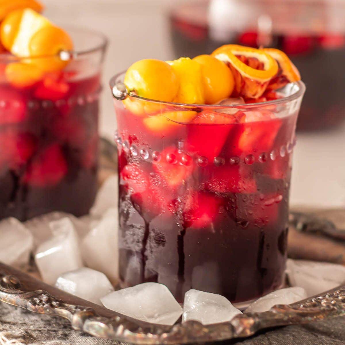 Peruvian Sangria with Pisco