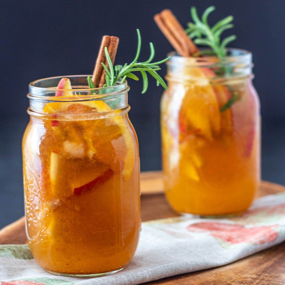 Pumpkin Sangria with Bourbon