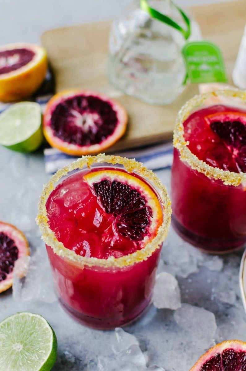 Blood Orange Margaritas