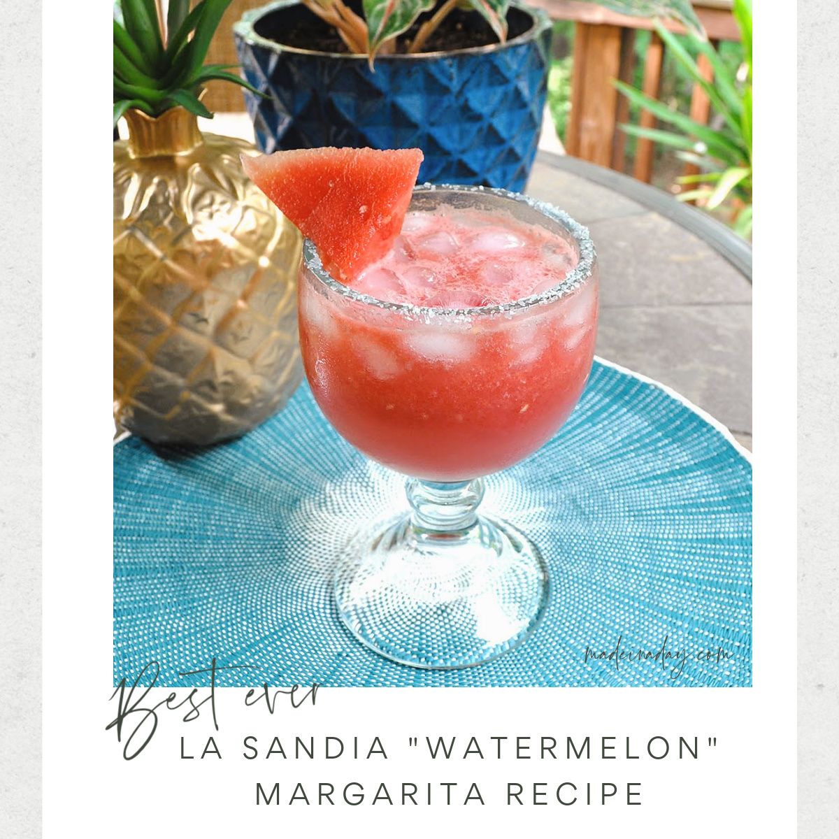 La Sandia: Watermelon Margarita Recipe