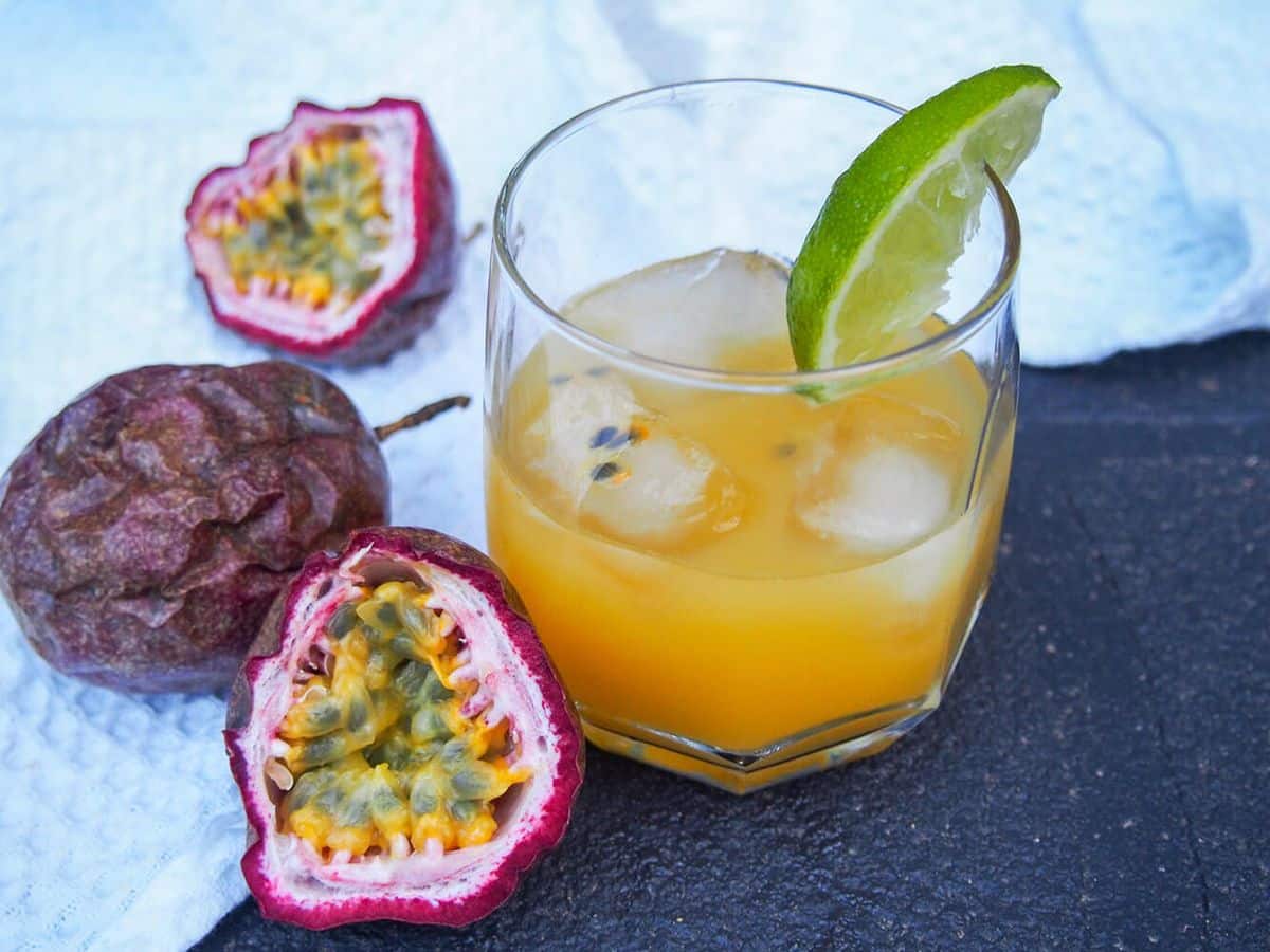 Passion fruit margarita