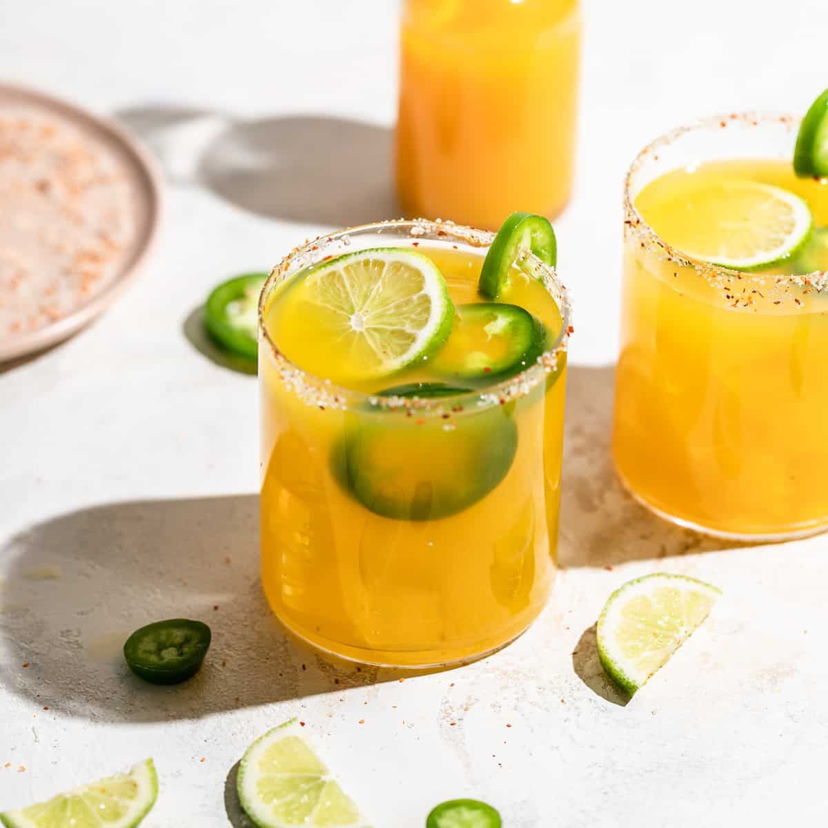 Skinny Spicy Jalapeño Margarita