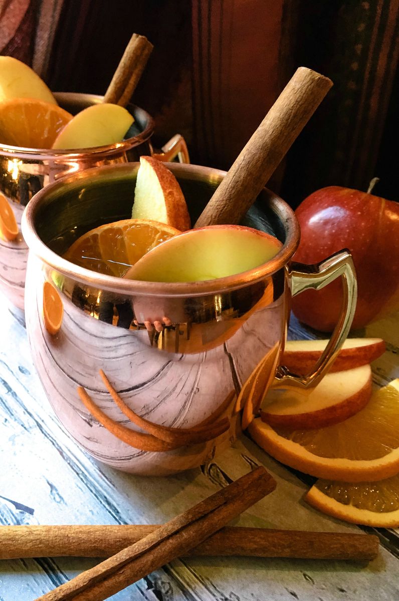  Apple Cider Moscow Mule Cocktail