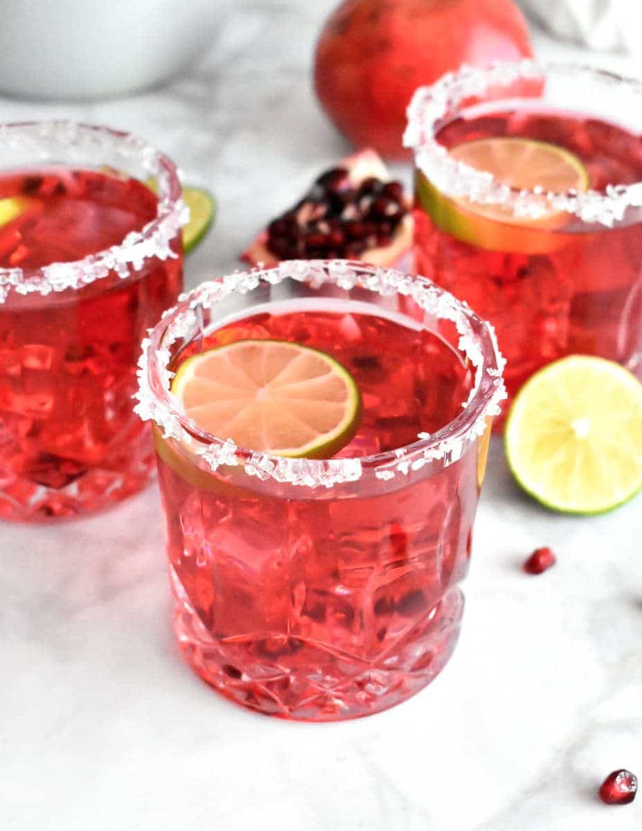 Pomegranate Margarita - Herbs & Flour