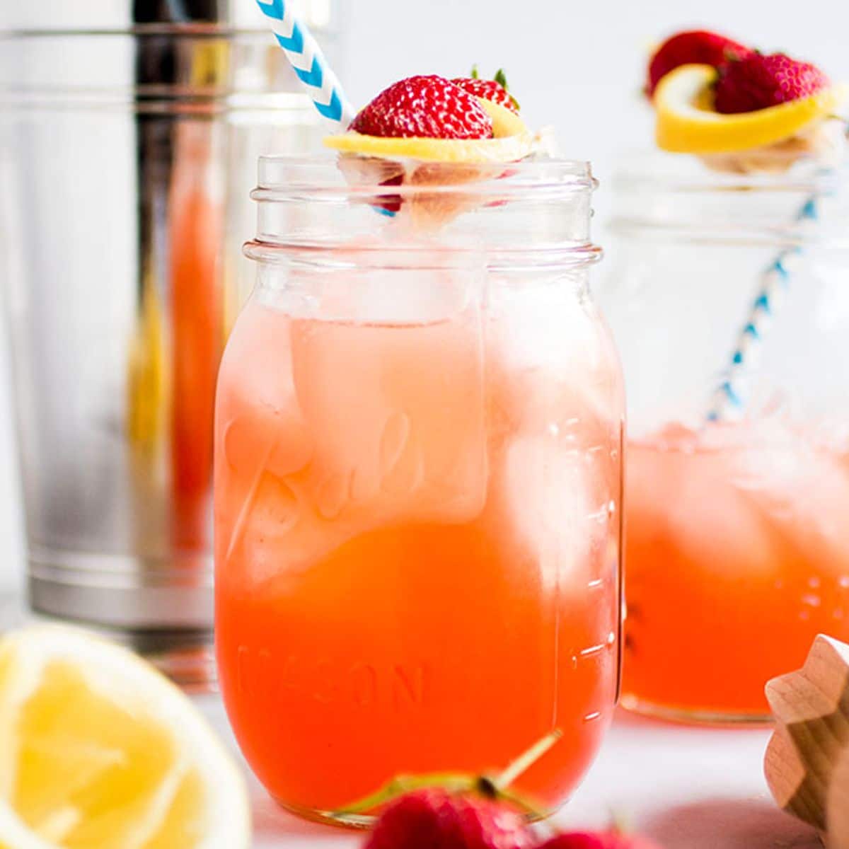 Strawberry Whiskey Lemonade