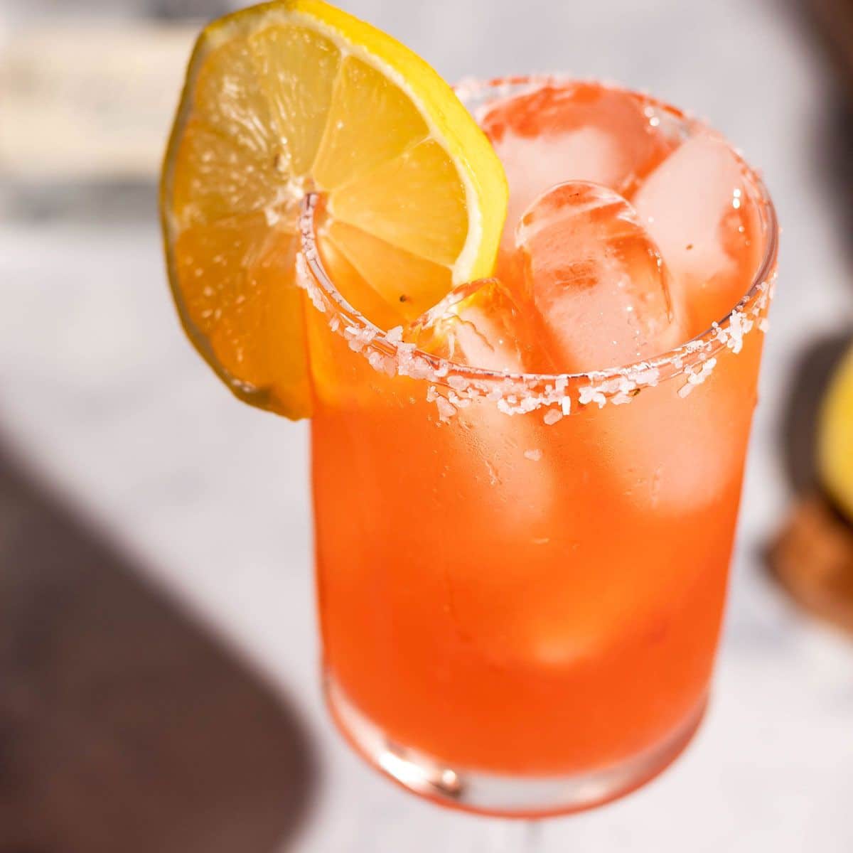 Strawberry Limoncello Margarita Cocktail Recipe