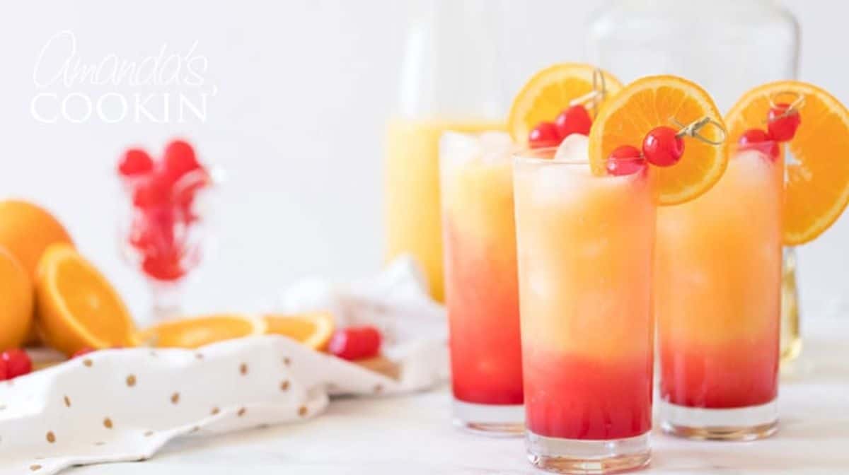 How to Make a Tequila Sunrise