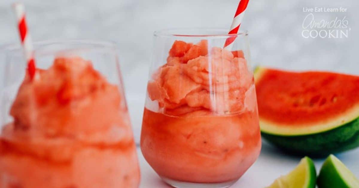 Watermelon Malibu Slush