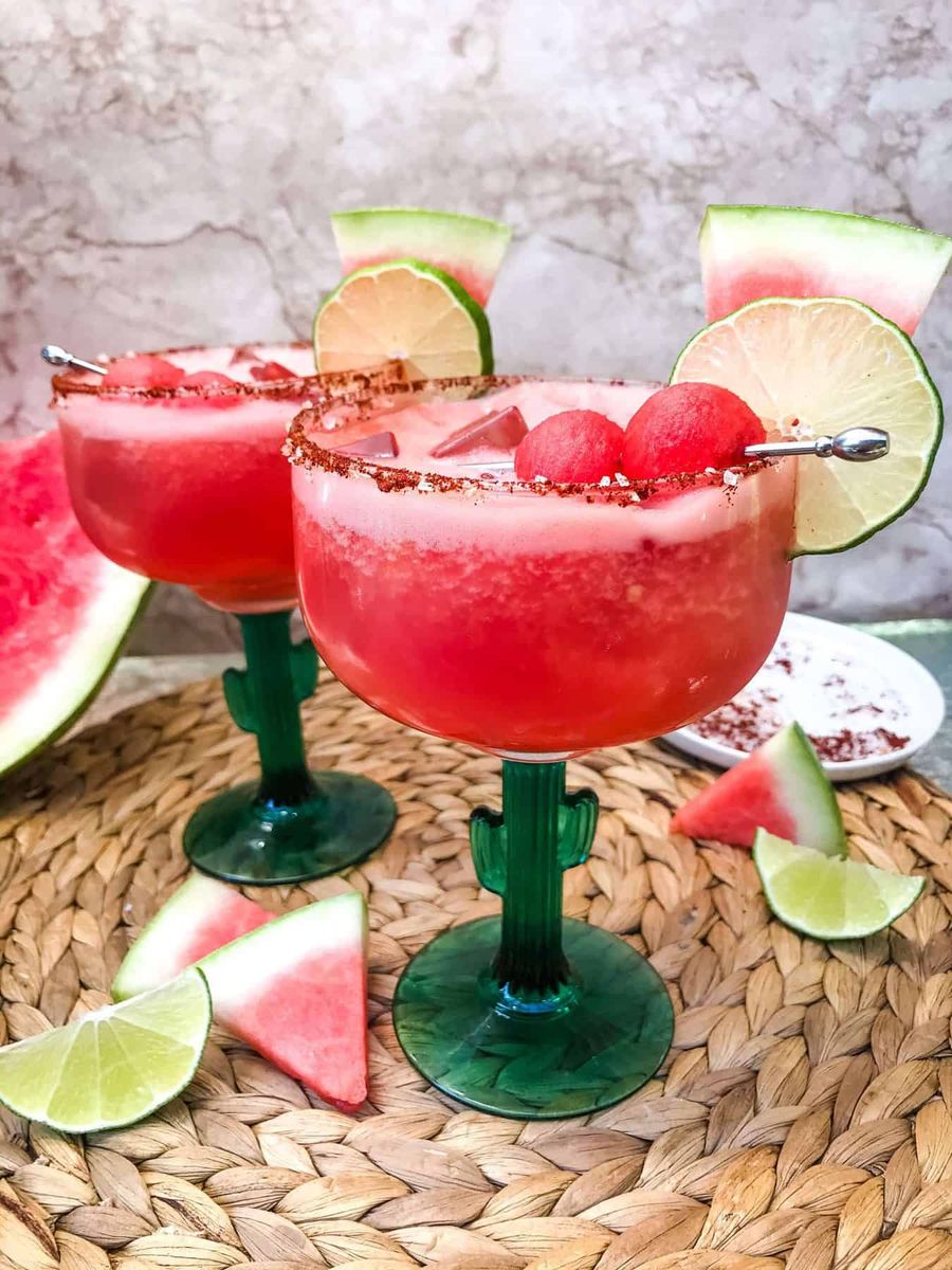 Chile Lime Spicy Watermelon Margarita