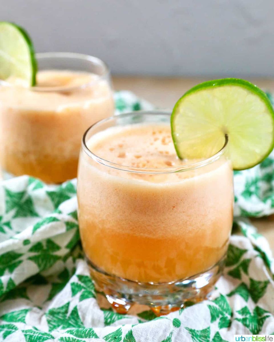 Cantaloupe Margaritas