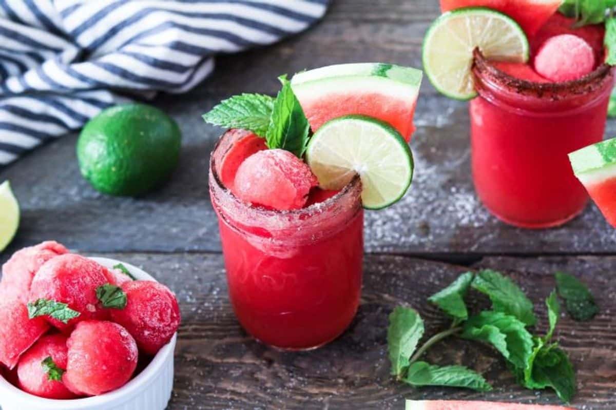 Frozen Watermelon Margarita