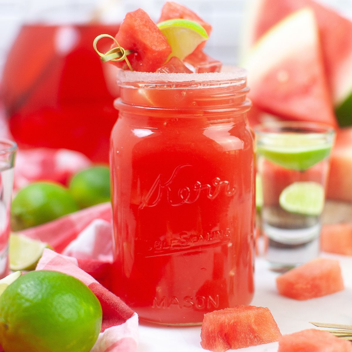 Easy Watermelon Margarita Recipe