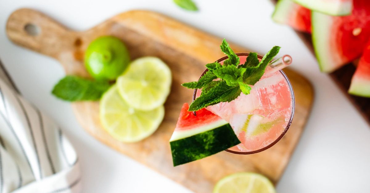 Watermelon Coconut Rum Cooler