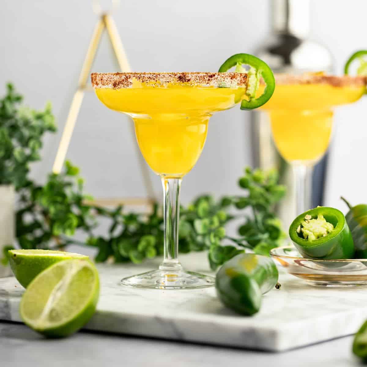 Mango Jalapeño Margarita - The Littlest Crumb