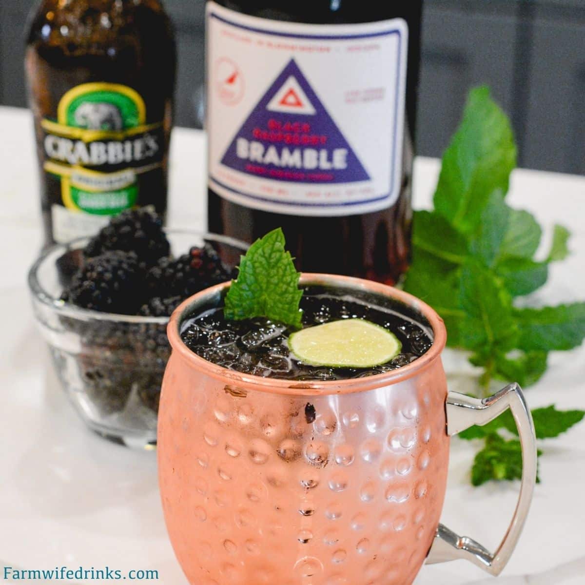 Blackberry Moscow Mules