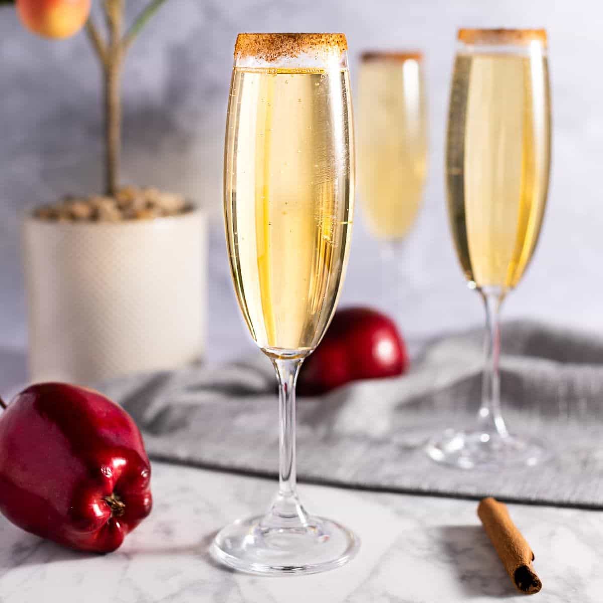 Caramel Apple Mimosa - The Littlest Crumb