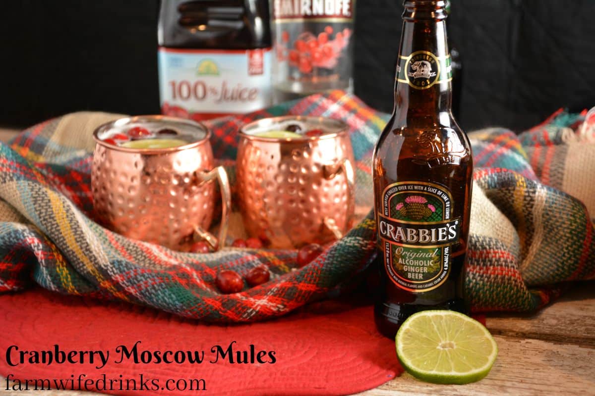 Cranberry Moscow Mules