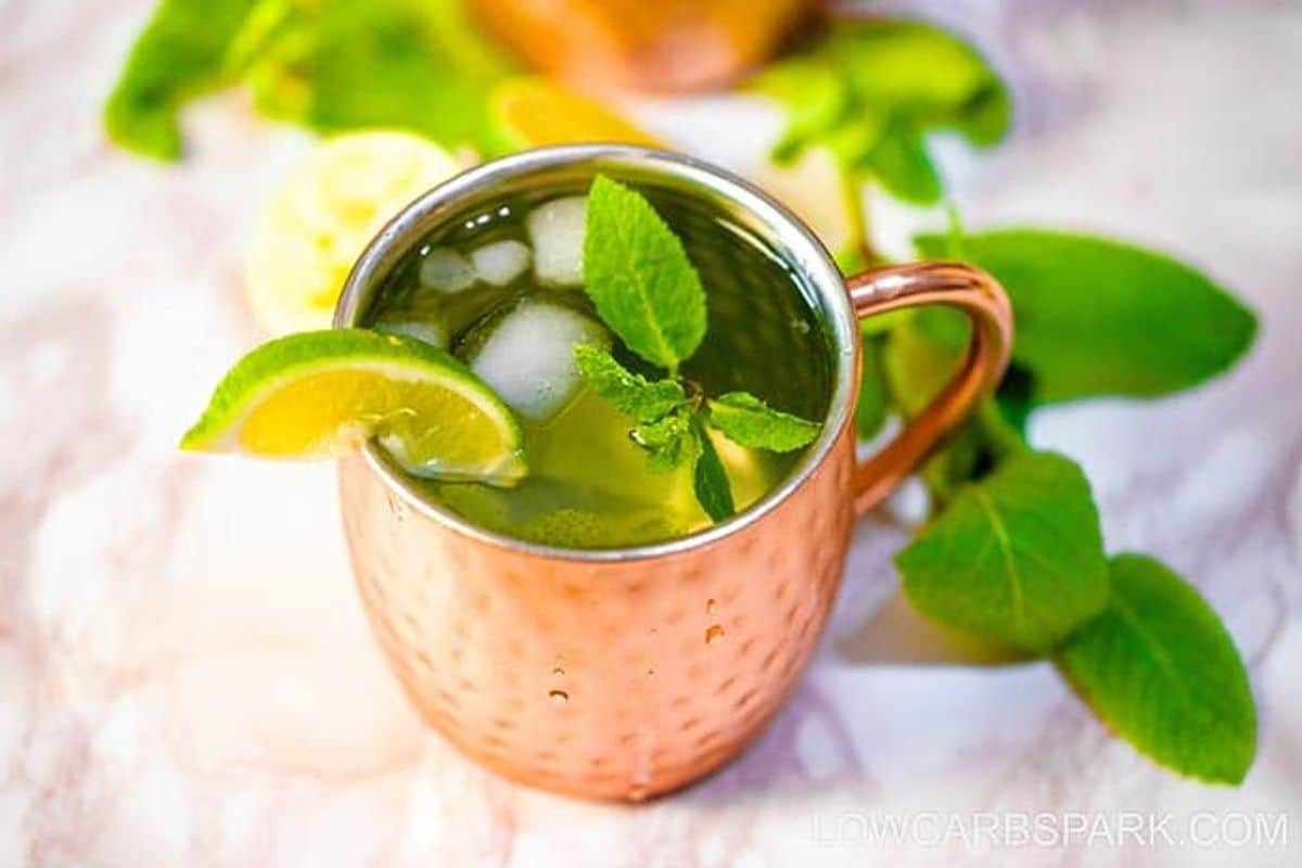The BEST Keto Moscow Mule Recipe! - 1g Carbs