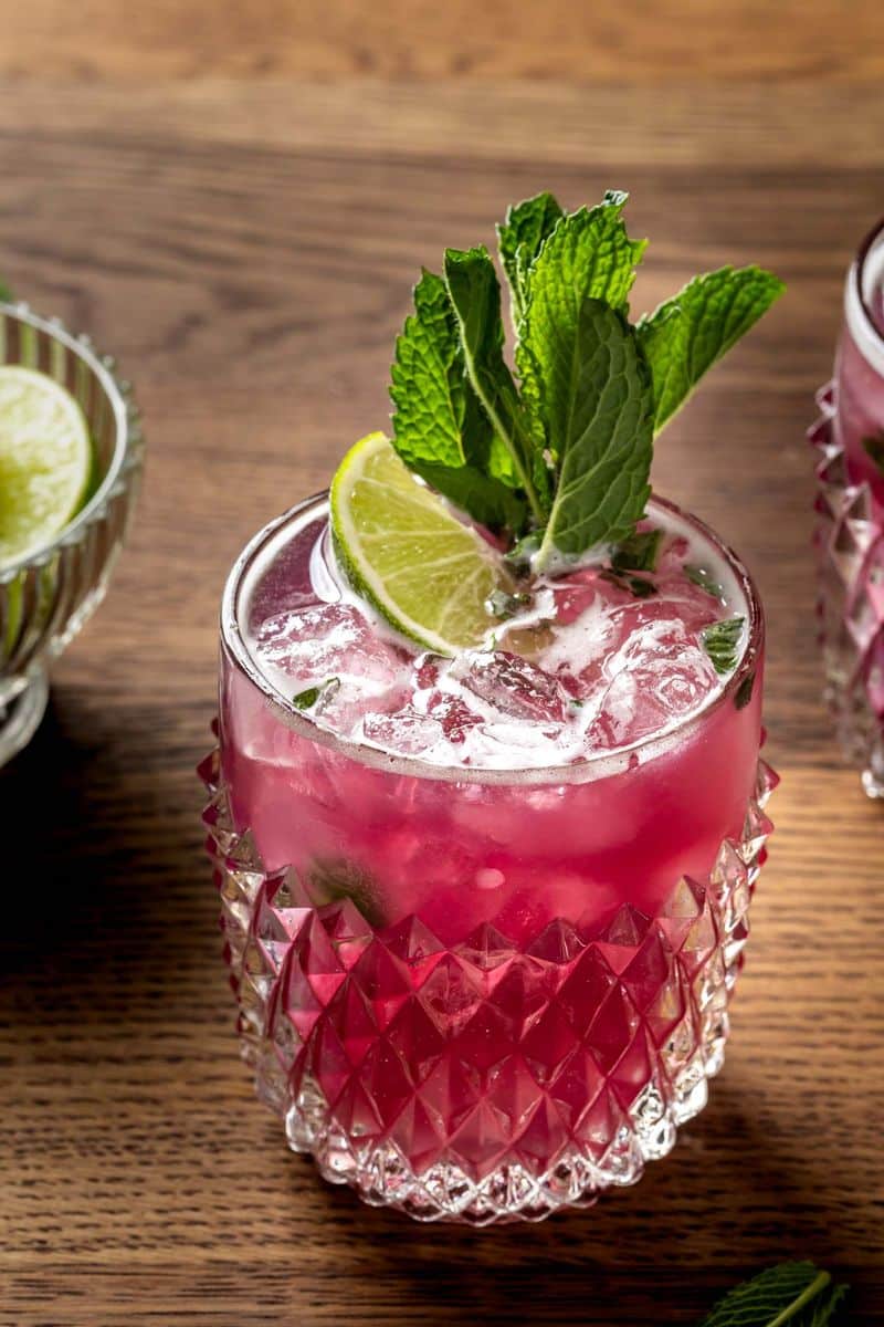 Hibiscus Pineapple Bourbon Cocktail - Another Cocktail Blog