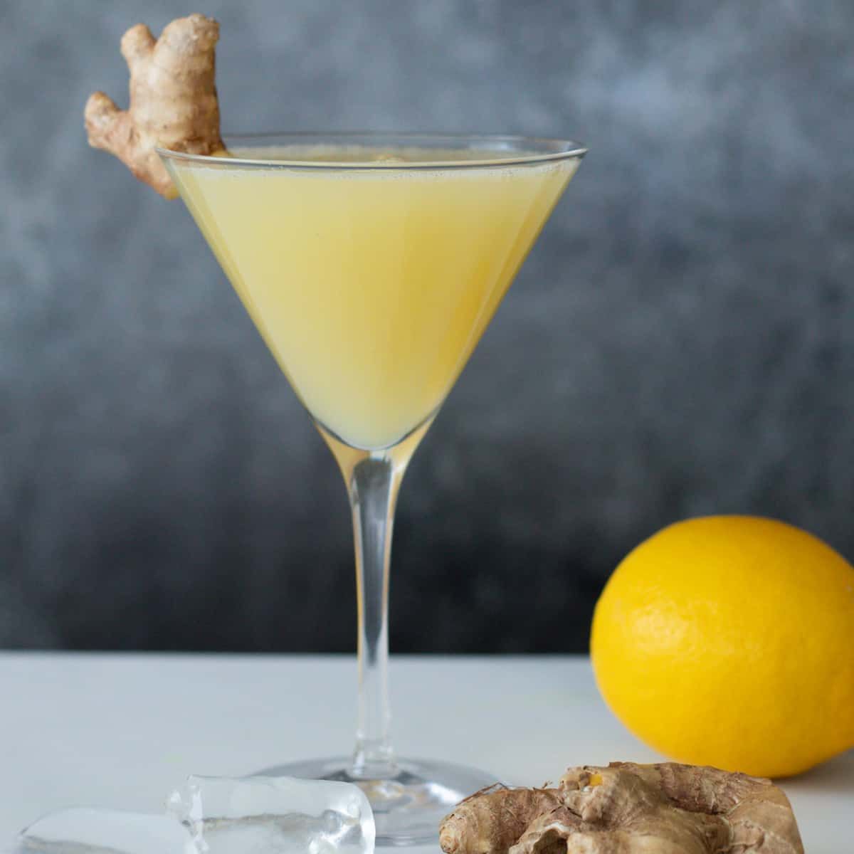 Ginger Lemon Mocktail - always use butter - Mocktails