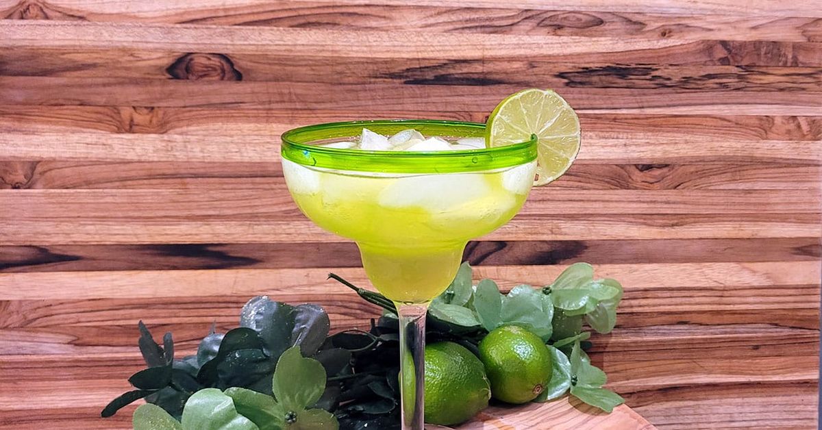 Honey Dew Me (A Melon / Midori Margarita) - Cuss Kitchen