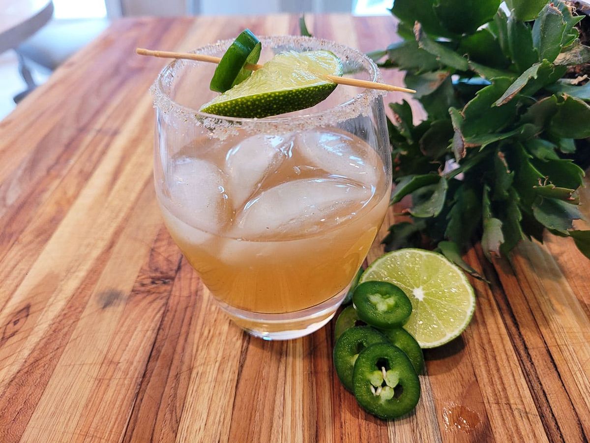 The Stiffy (a Mezcal and Guajillo Pepper Cocktail) - Cuss Kitchen