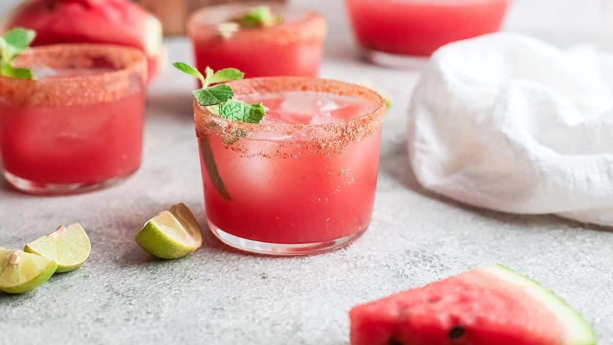 Tangy and Sweet Watermelon Paloma Cocktail