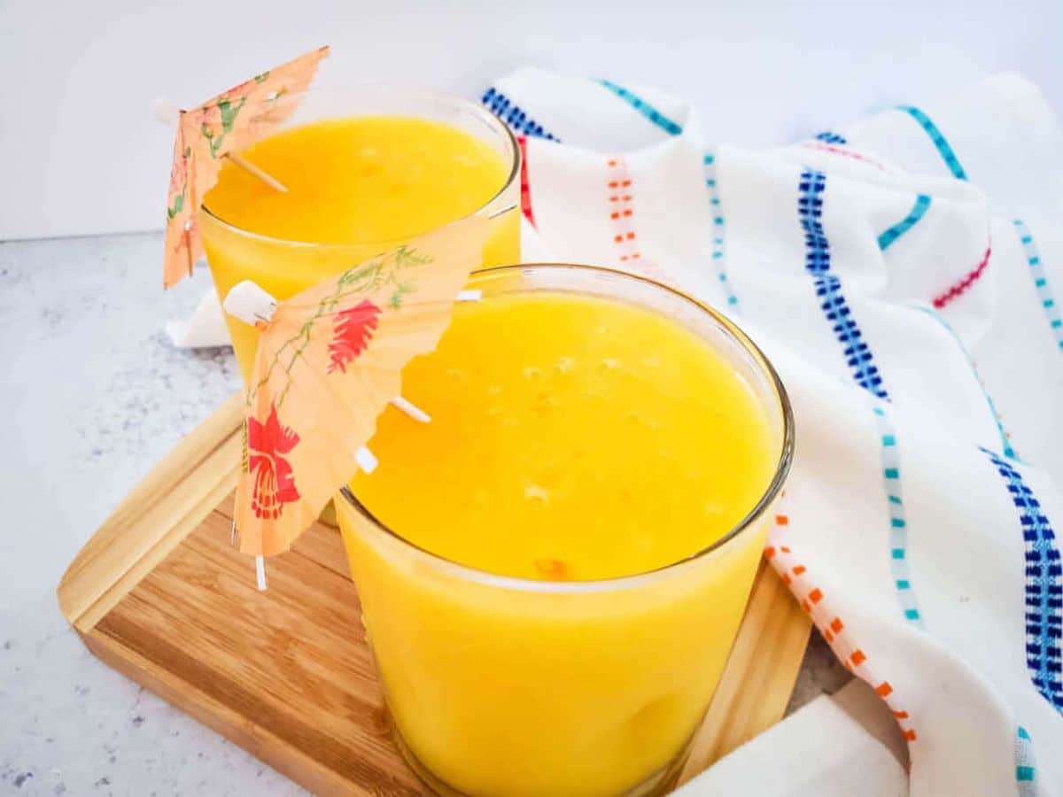 Crazy Easy Frozen Mango Margarita Recipe