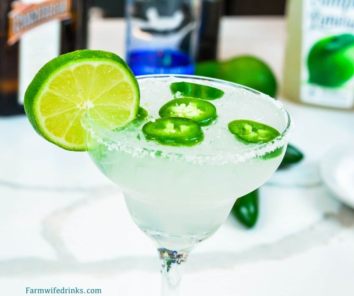 Spicy Margarita Recipe - Fresh Jalapeno Margaritas