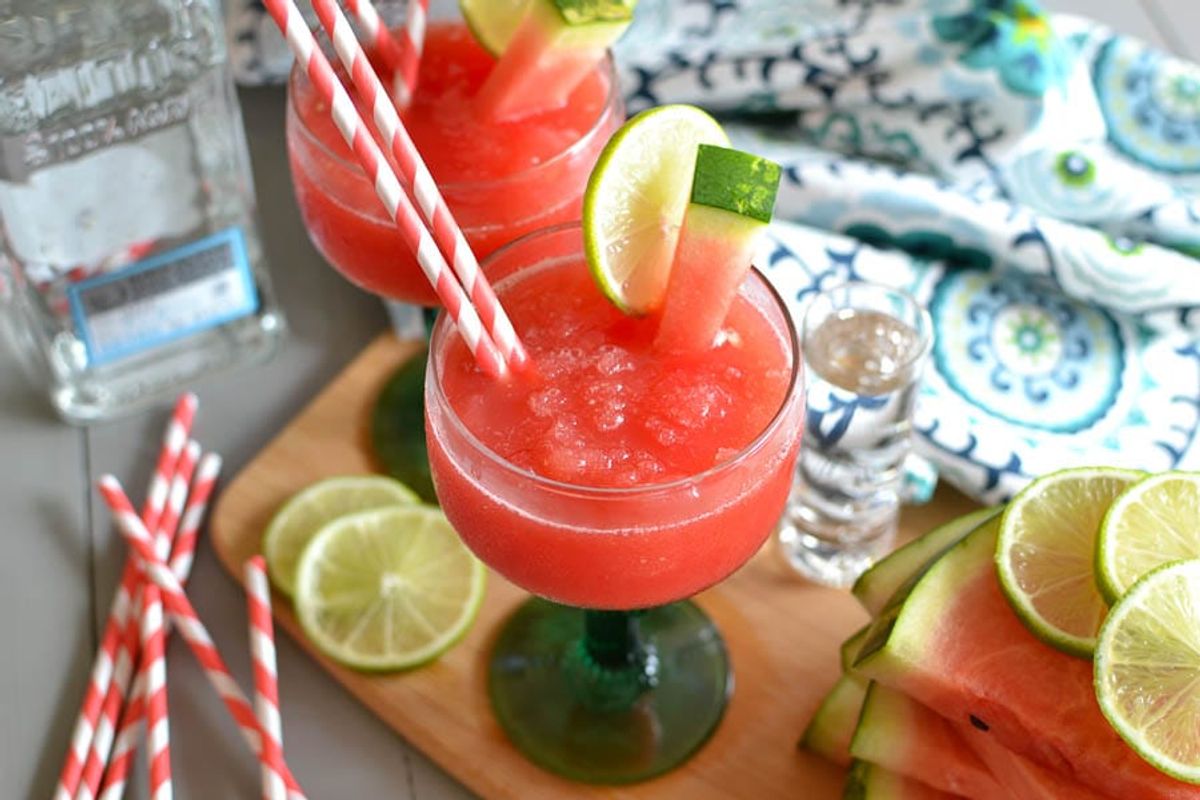 21 Day Fix Watermelon Margarita - The Foodie and The Fix