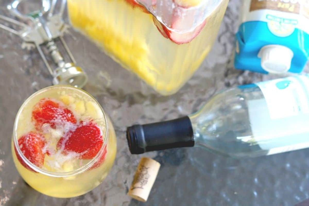 Not Your Mamas Sangria Recipe - The Domestic Diva