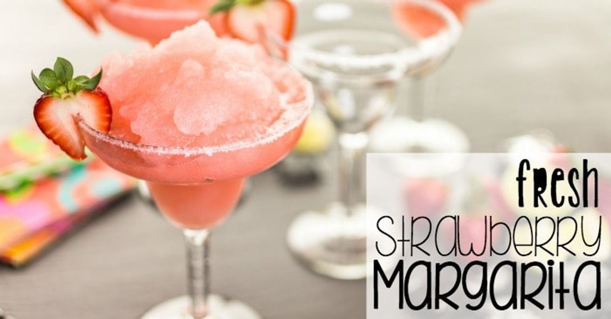 Fresh Strawberry Margarita