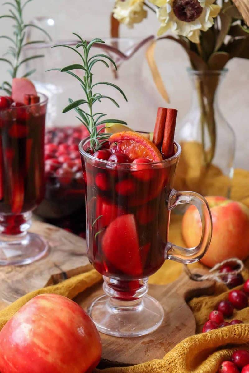 Thanksgiving Cranberry Sangria