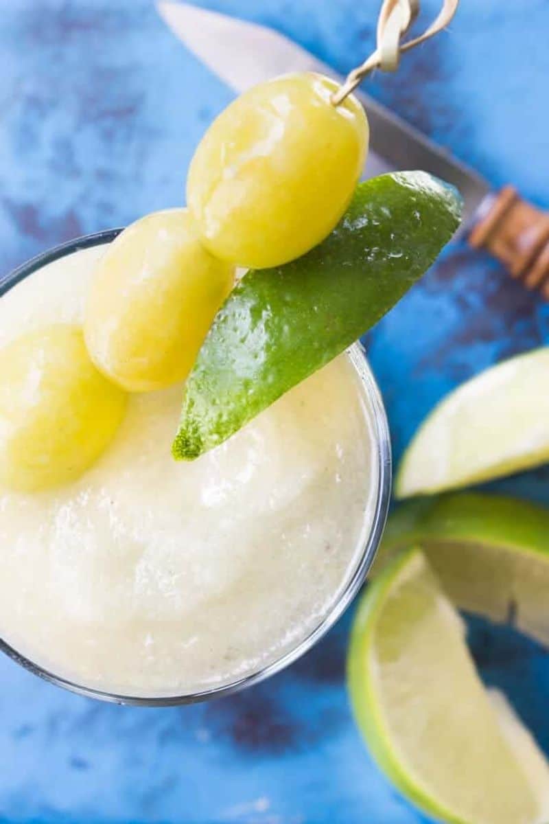 Frozen Cotton Candy Margaritas Recipe - Wicked Spatula