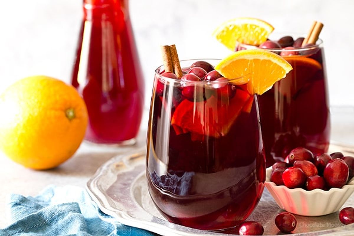 Cranberry Sangria